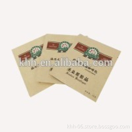 Food Grade Three Side Seal Craft Paper Coffee Bag
